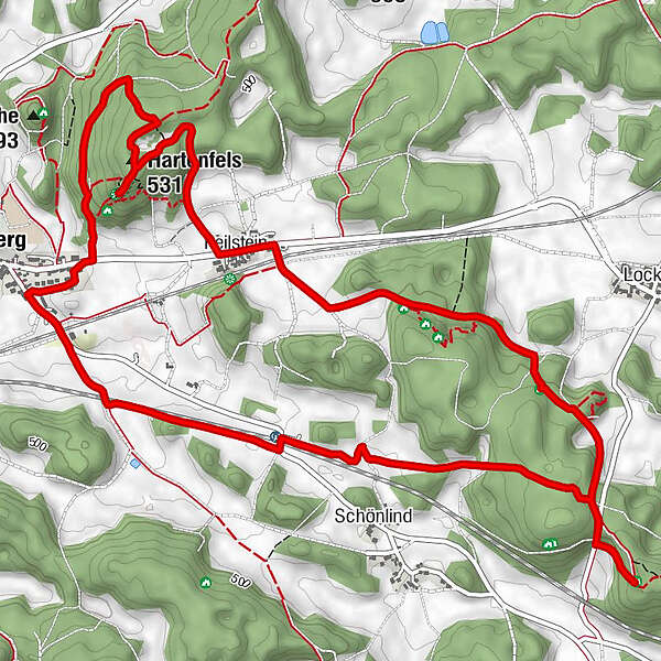 Neukirchen bei Sulzbach-Rosenberg - Hartenfels - Schnackenloch ...