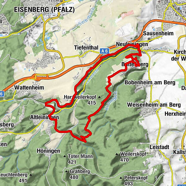 Leininger Burgenweg Premiumwanderweg Mit Audio Und Video Stationen