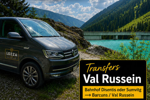 AlpenTaxi Surselva – Transfers Val Russein (Stausee)
