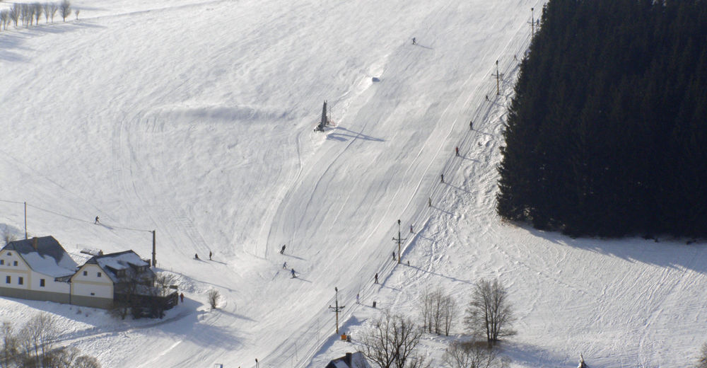 Plan skijaških staza Skijaško područje Jimramov