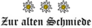 Логотип Appartement zur alten Schmiede