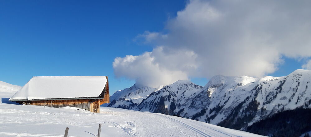 Loipenplan Habkern - Lombachalp