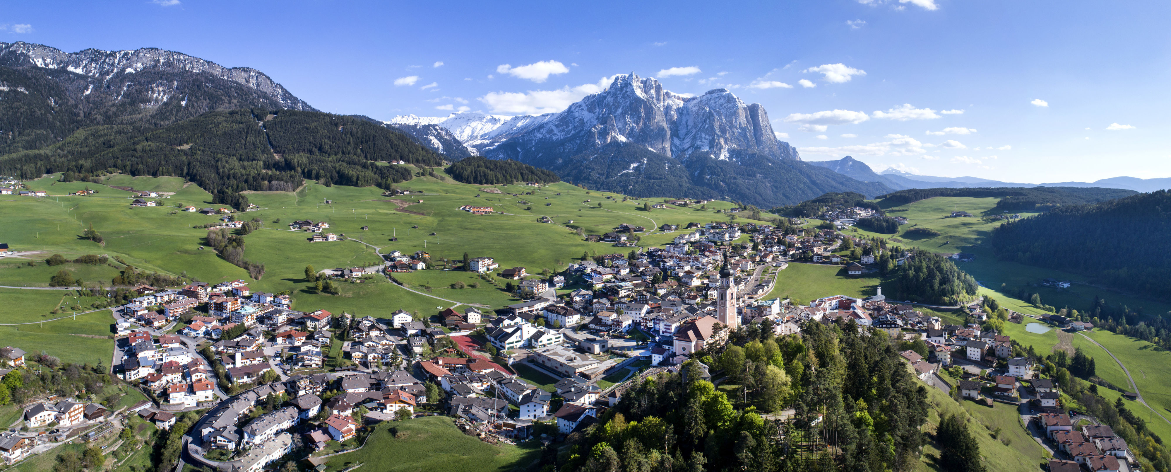 BERGFEX: Panoramakarte Kastelruth: Karte Kastelruth - Alm - Kastelruth