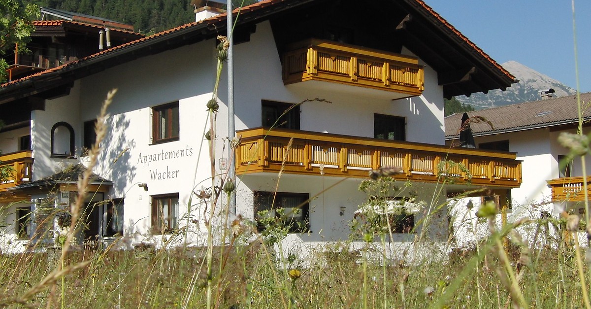 BERGFEX: Appartements Wacker: Vakantiewoning Bichlbach Bichlbach - Lähn ...