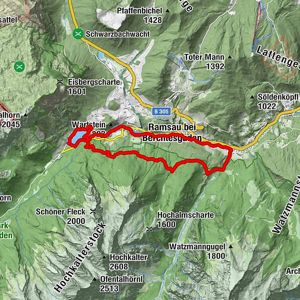 Rundwanderung Ramsau Bergfex Wanderung Tour Bayern