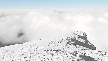 Snowstorm on the Schneeberg