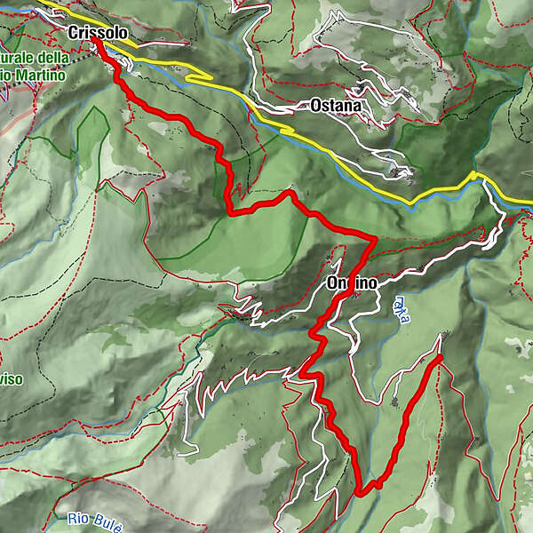 Orizzonte Monviso - Stage 3: hiking refuge Lossa (Oncino - Fraz. Serre ...