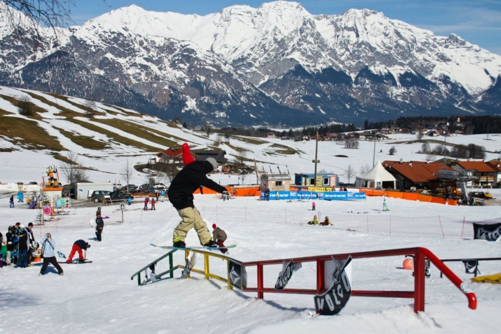 PistenplanSkigebiet Kinderland Rinn