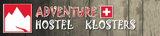 Логотип фон Adventure Hostel Klosters