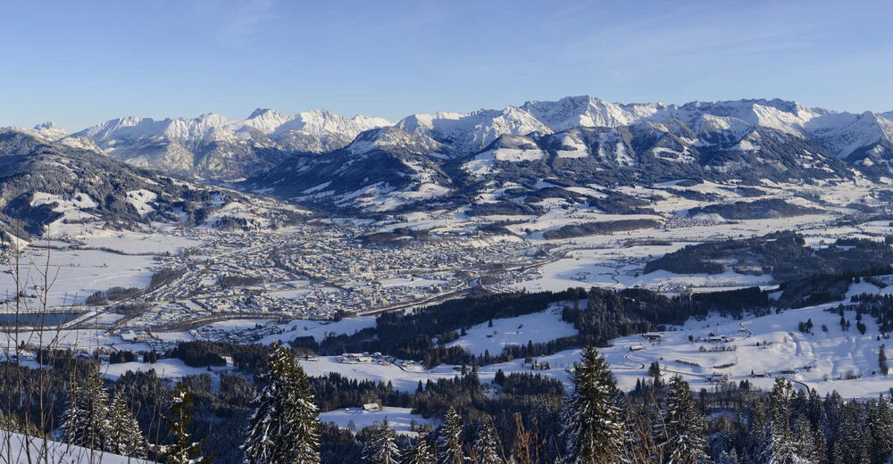 Pistenplan Skigebiet Mittagbahn Immenstadt
