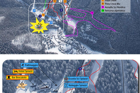 Schigebiet Spiazzi di Gromo / Boario