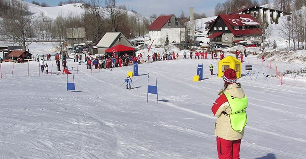 Plan de piste Station de ski Begovo Razdolje