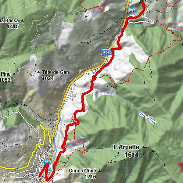 Saorge Breil sur Roya BERGFEX Randonn e Parcours Provence