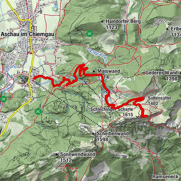 Aschau Kampenwand Gipfelkreuz Steinlingalm Bergfex Wanderung