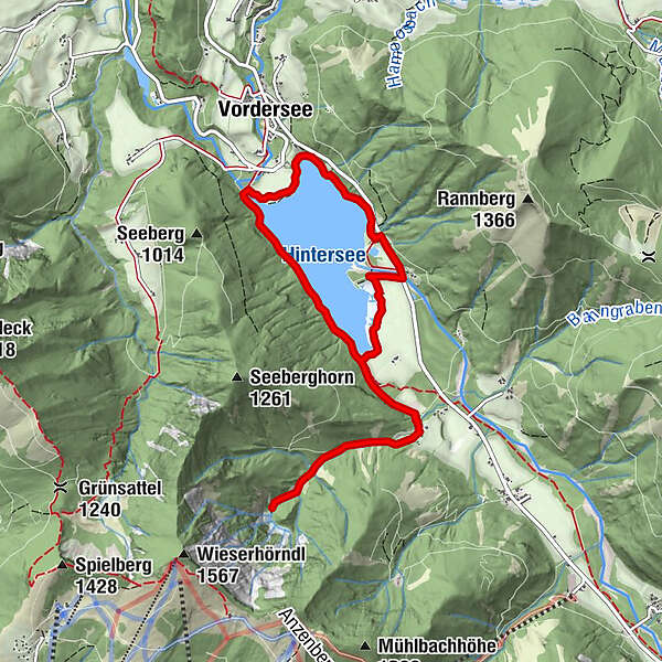 Hintersee und Eiskapelle - BERGFEX - Wanderung - Tour Salzburger Land