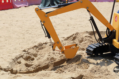 Bagger-Park für Kids