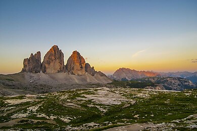 Tre Cime nelle Dolomiti