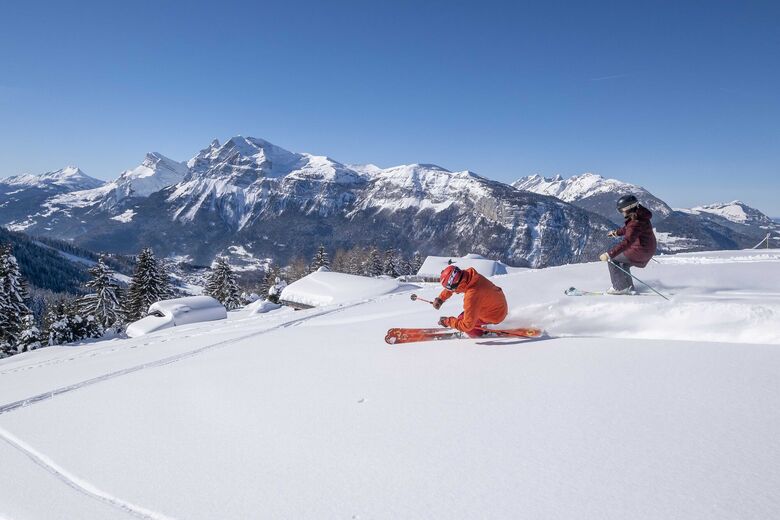 BERGFEX Station De Ski Morillon Le Grand Massif Vacances De Ski