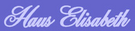 Logotip Haus Elisabeth