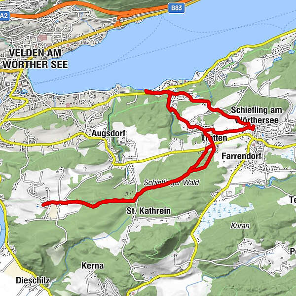 Rundweg - BERGFEX - Wanderung - Tour Kärnten