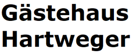 Logo Gästehaus Hartweger