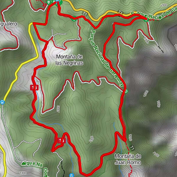 HPB La Gomera Pajarito and the Olsen Hut BERGFEX Wanderung Tour