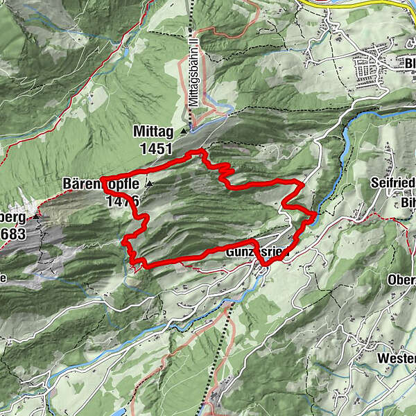 Themenweg Alpvielfalt Im Gunzesrieder Tal BERGFEX Wanderung Tour