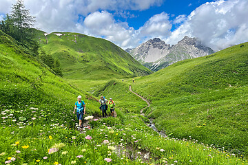Fernwandern mit Gepäcktransfer
