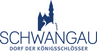 Logotyp Schwangau, Dorf der Königsschlösser