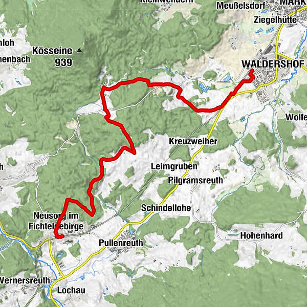 Über die Europäische Hauptwasserscheide BERGFEX Wanderung Tour Bayern