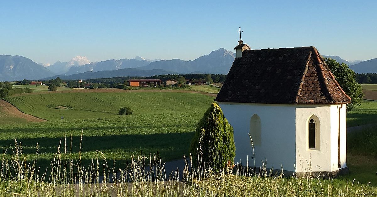 Kapellenweg Laufen - BERGFEX - Pilgerweg - Tour Bayern