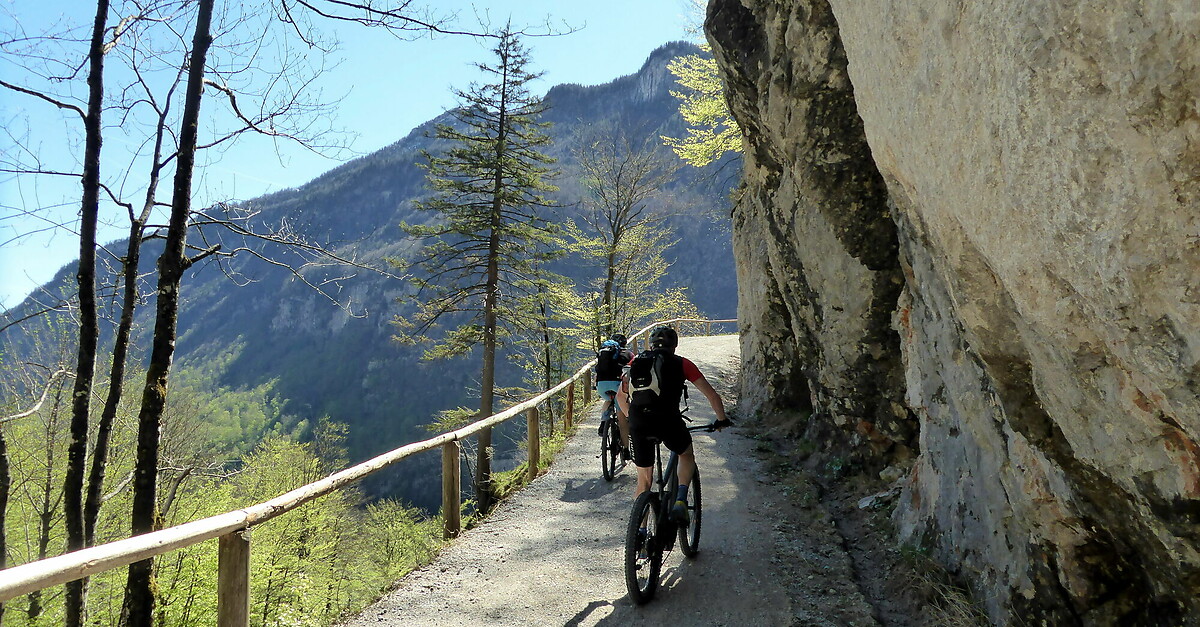 Kuchl Golling Jochalm BERGFEX E MTB Tour Salzburger Land