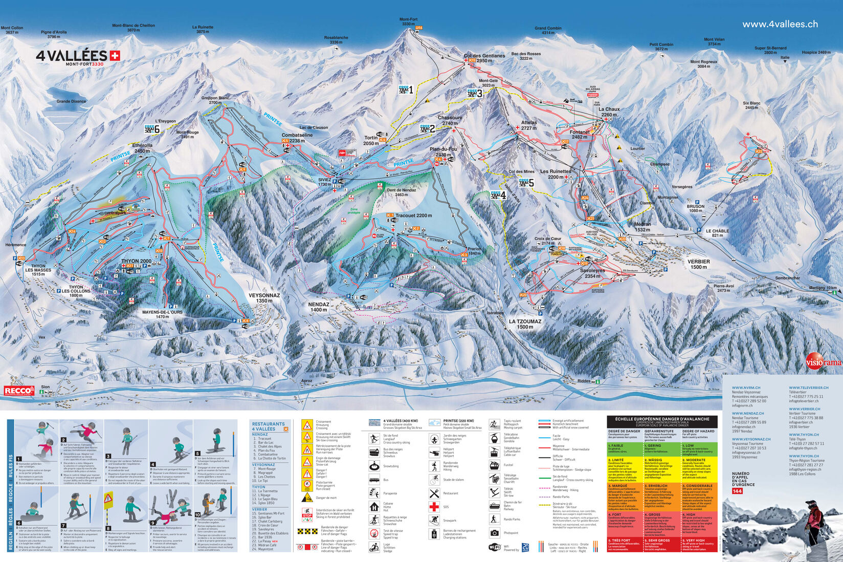 BERGFEX Station De Ski Nendaz 4 Vall es Vacances De Ski Nendaz 4 