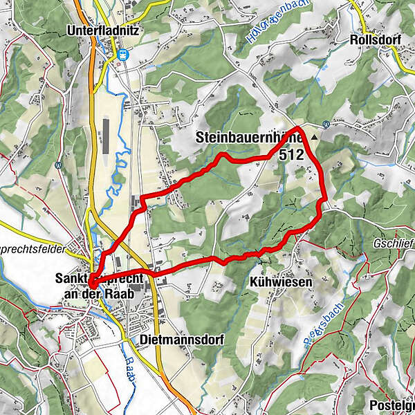 Kernkapellenweg Bergfex Themenweg Tour Steiermark