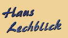 Logo from Haus Lechblick