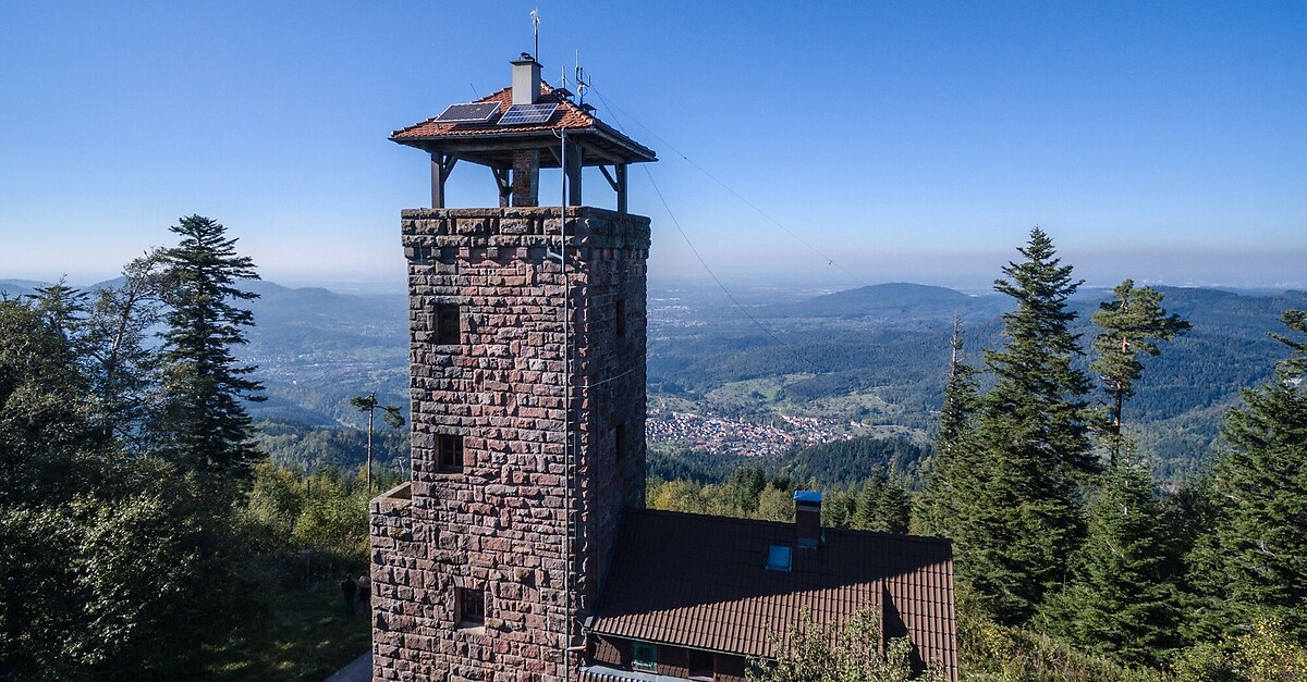 Loffenau Groß BERGFEX Wanderung Tour Baden Württemberg