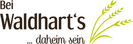 Logotyp Landhaus Waldhart
