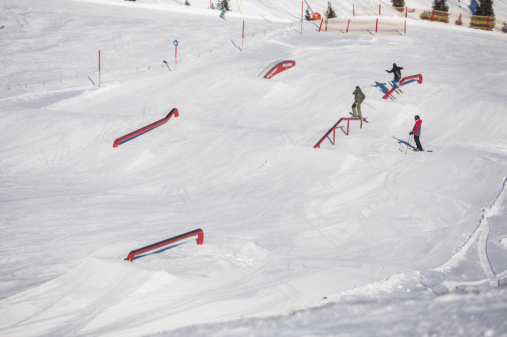 Snowpark Kitzbühel: Zwischen Spaß und Ernst ist alles Freestyle