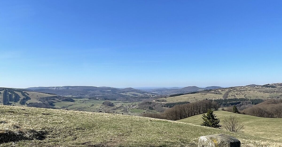 Bischofsheim An Der Rhön Himmeldunkberg Und Rockenstein Bergfex Wanderung Tour Bayern 4596