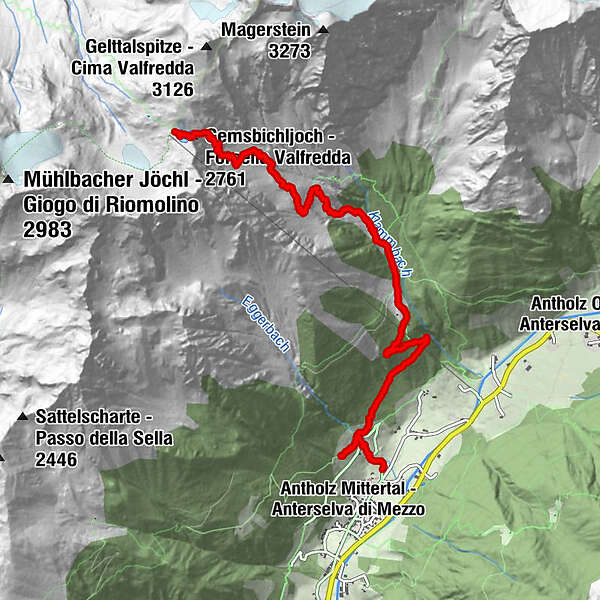 Rieserfernerhütte - BERGFEX - - Retki Etelä-Tiroli