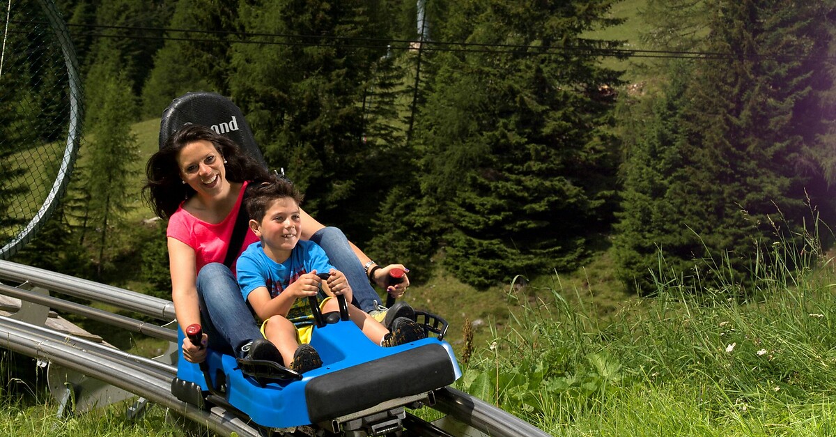 BERGFEX Sehensw rdigkeiten Alpine Coaster Gardon am Latemar