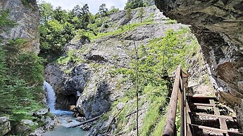 Wolfsklamm über Maria Tax