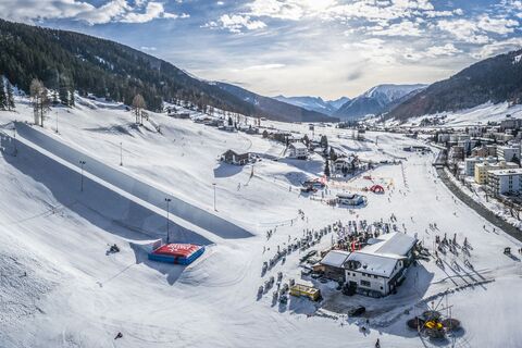 Ski area Davos Jakobshorn