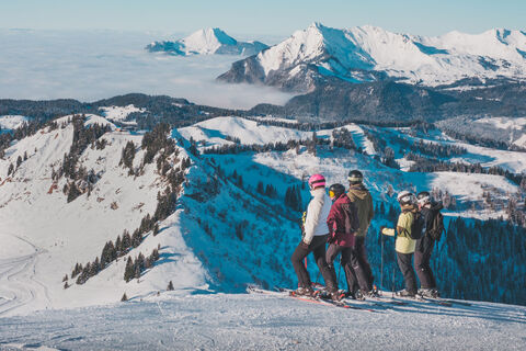 Lyžiarske stredisko Morzine / Portes du Soleil