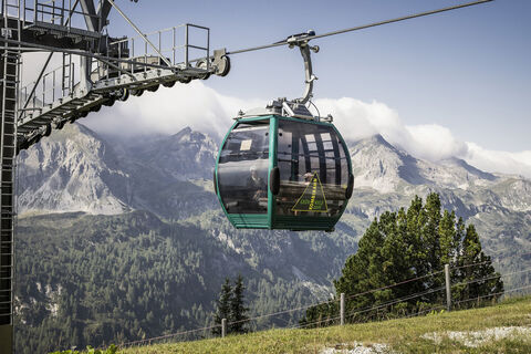 Summer operation cable cars Obertauern