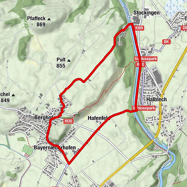 Roßweg - BERGFEX - Wanderung - Tour Bayern