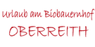 Logotyp Ferienhof Oberreith