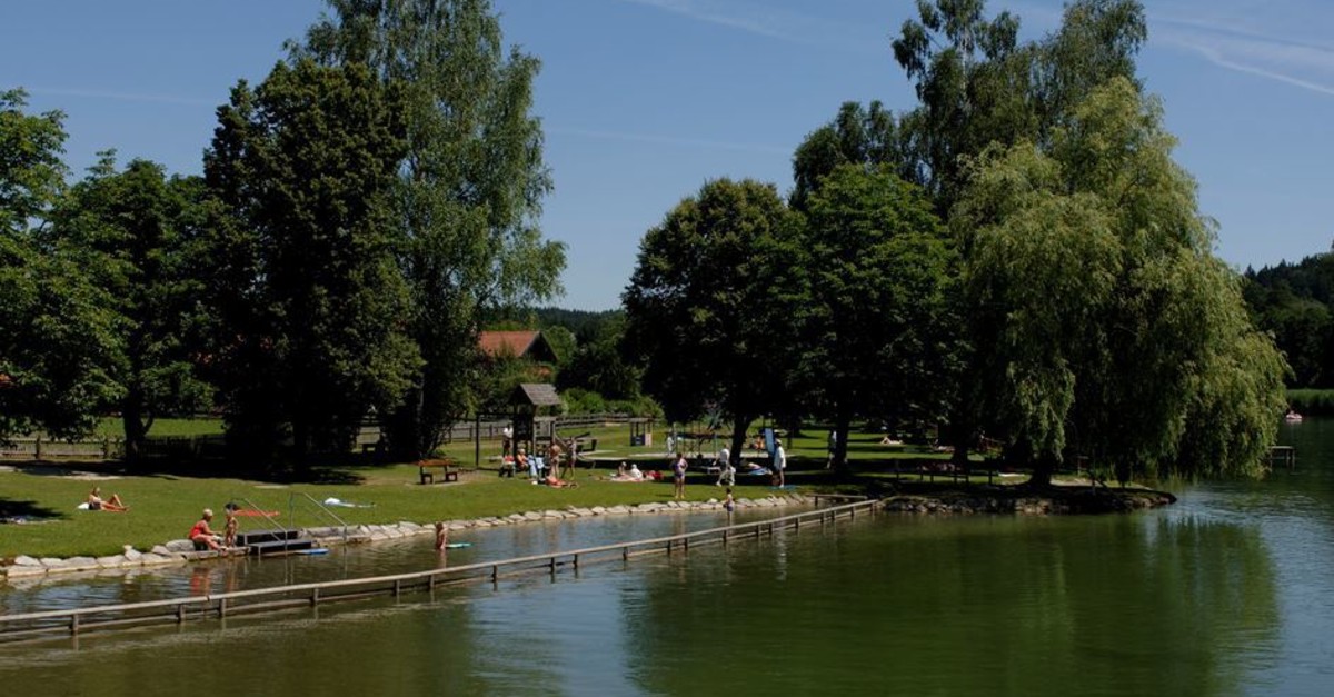 BERGFEX-Badesee Alzbad / Truchtlaching - Flussbad - See - Baden - Schwimmen