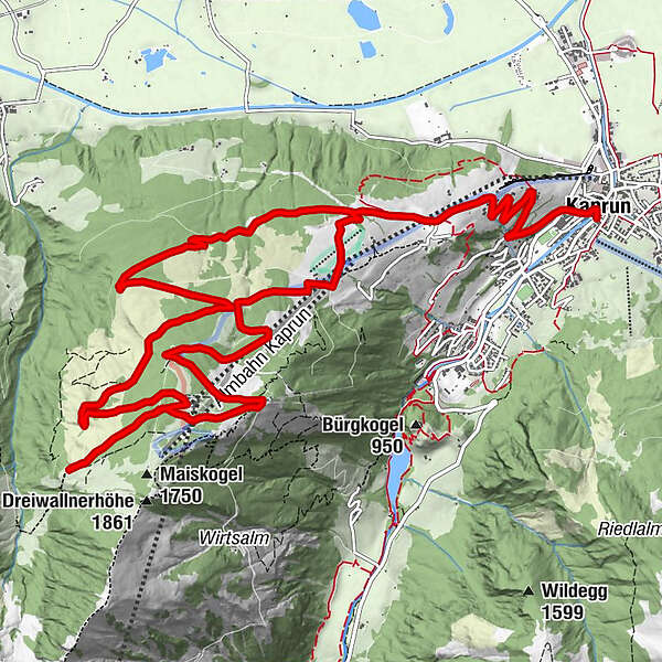 Maiskogel Tour Bergfex Mountainbike Tour Salzburger Land