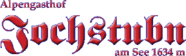 Logo Berggasthof Jochstubn